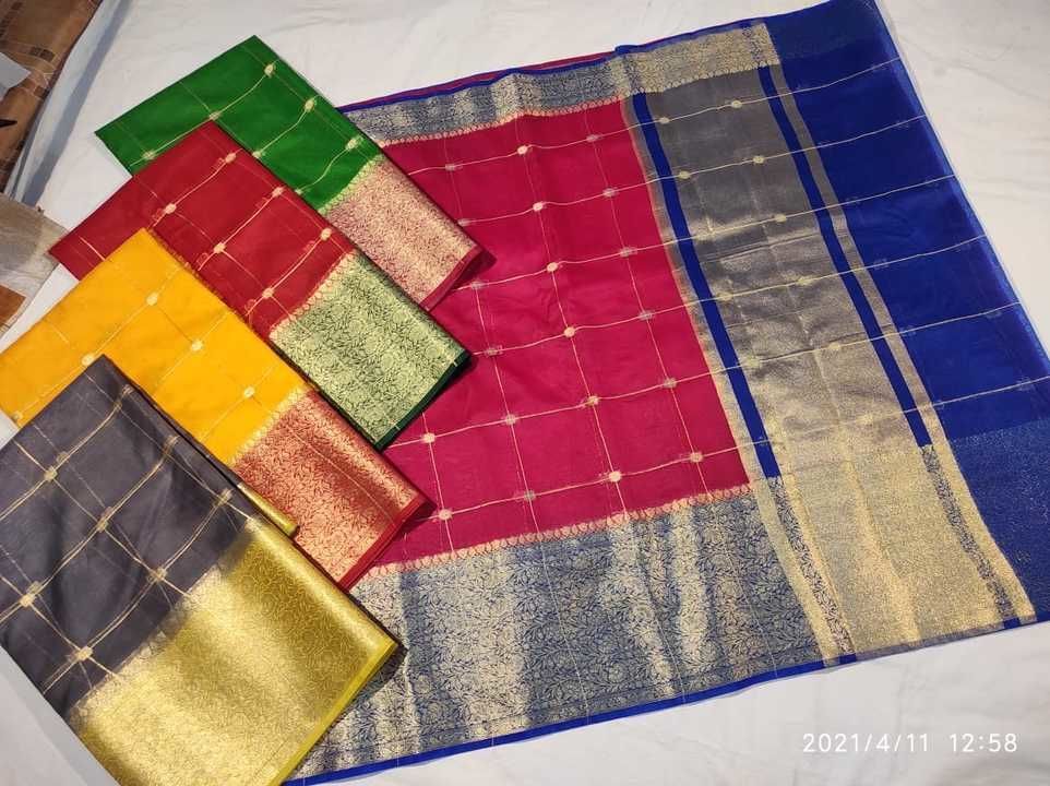 Warm kora silk saree uploaded by Shree krishna fashion on 4/26/2021