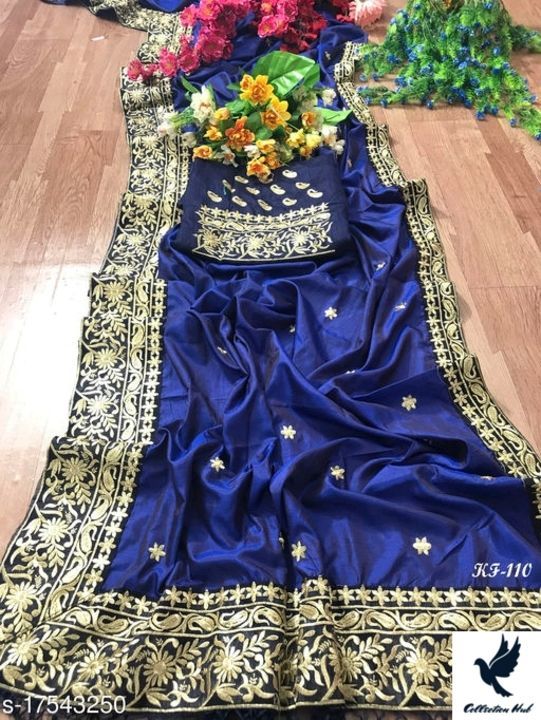 Checkout this hot & latest Sarees
Preety Sana Silk Sarees uploaded by business on 4/26/2021
