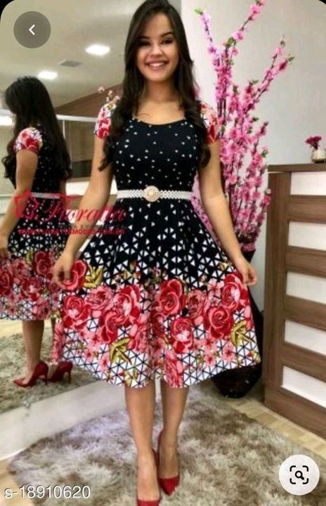 Catalog Name:*Classy Fashionista Women Dresses*
Fabric: Polycotton
Sleeve Length: Variable (Product  uploaded by business on 4/26/2021