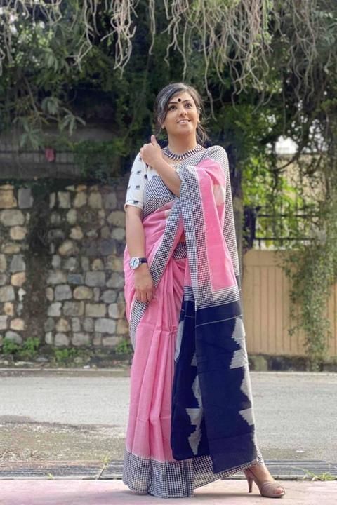 Cotton Hand Block Mul Mul Saree  uploaded by Ashi Hand Block Saree on 4/26/2021