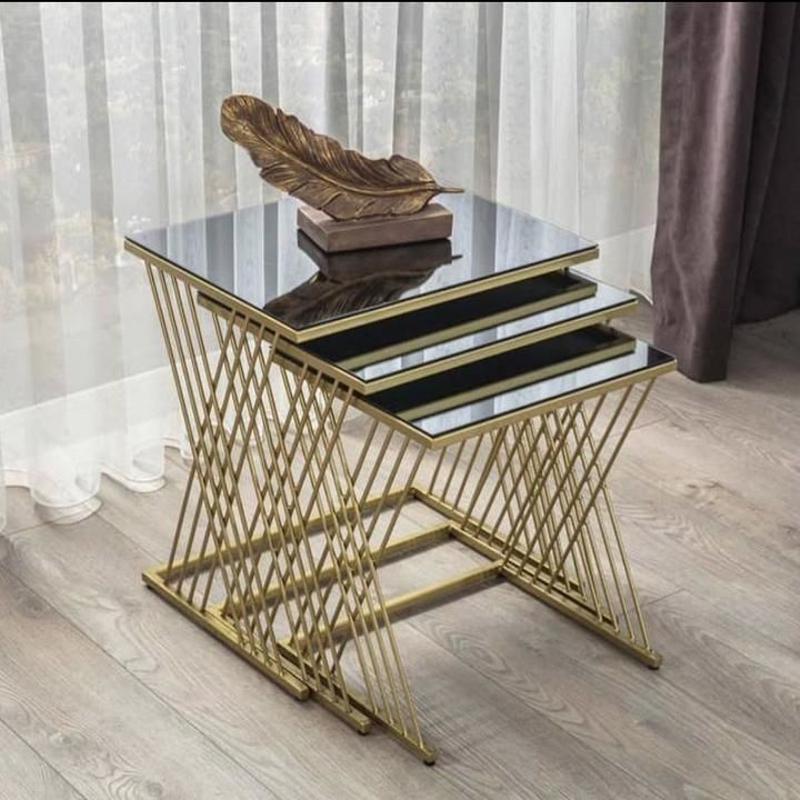 Nesting tables set of 3 uploaded by Swayam Collections on 4/26/2021