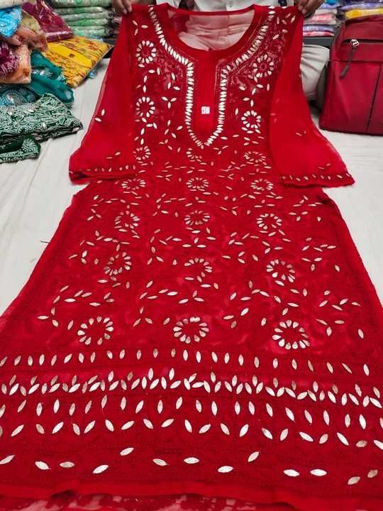 Hey we have lots of Amazing chikankari collections chikan kurti chikan Anarkali chicken angrakha chi uploaded by Clothes shop on 4/26/2021