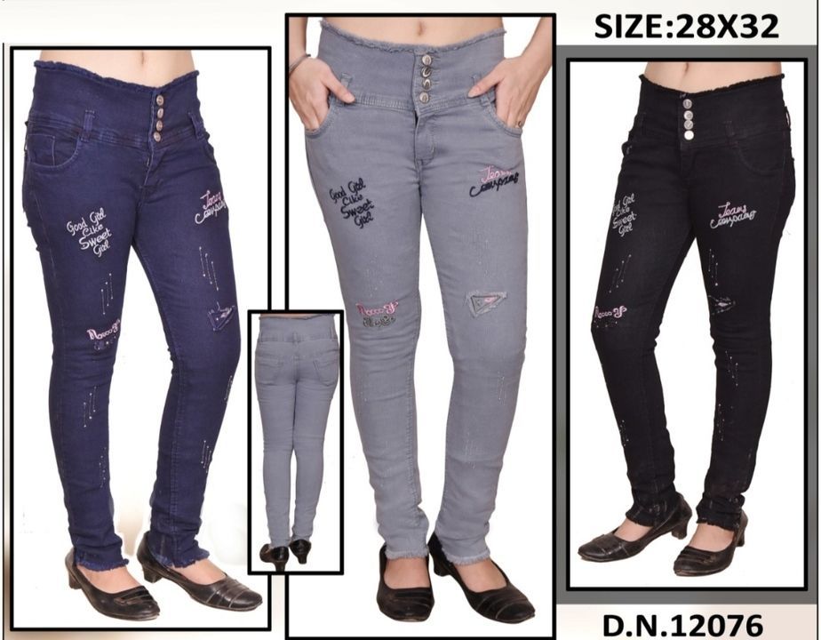 Women Fancy Jeans uploaded by business on 4/26/2021