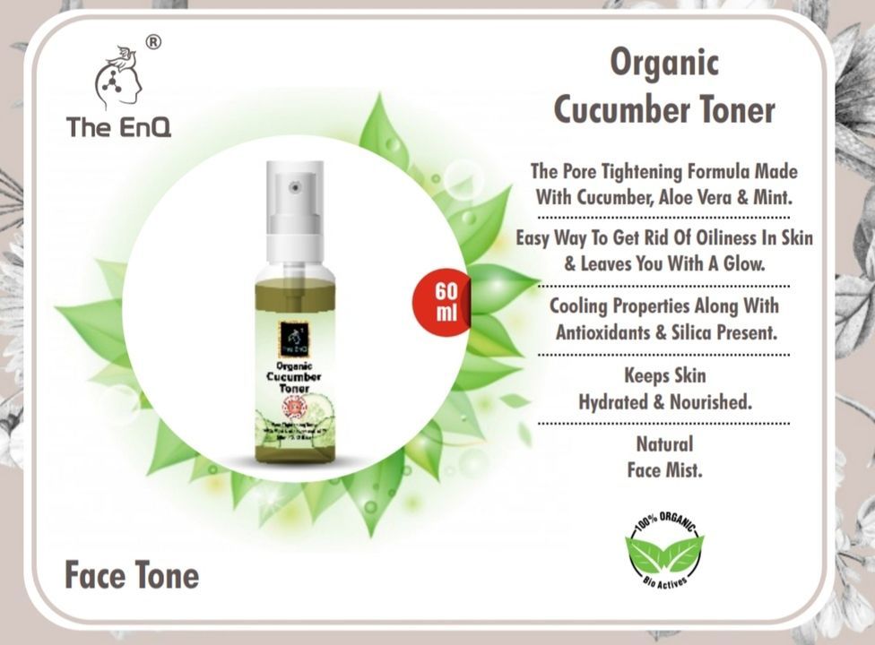 Organic Cucumber Toner uploaded by H & M Enterprises on 4/26/2021