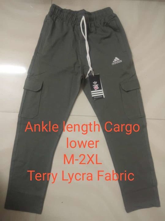Men's cotton Terry Lycra Cargo lower uploaded by business on 4/26/2021