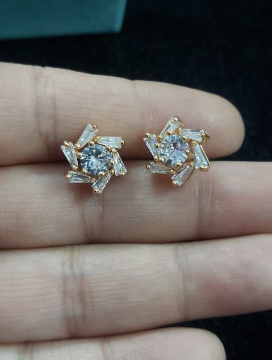 Single American diamond studs uploaded by Neetya.fashions  on 4/26/2021