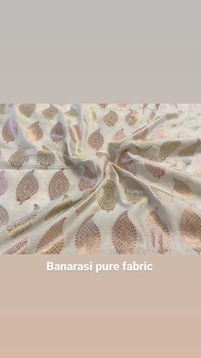 Banarasi pure brocade chinya fabric uploaded by business on 4/26/2021