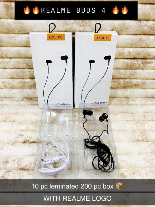 Real Me wired headset uploaded by SRINIKA MOBILE ACCESSORIES  on 4/27/2021
