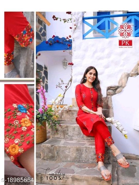Kurti sets uploaded by Resellers on 4/27/2021