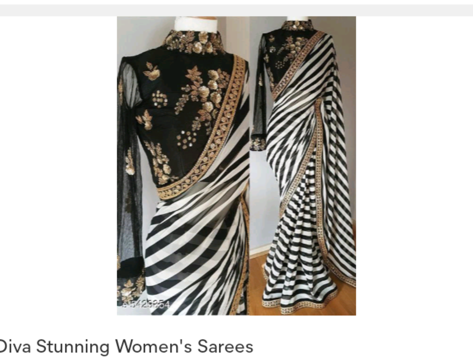 Modern stylish women Sarees uploaded by PRUSI store on 4/27/2021