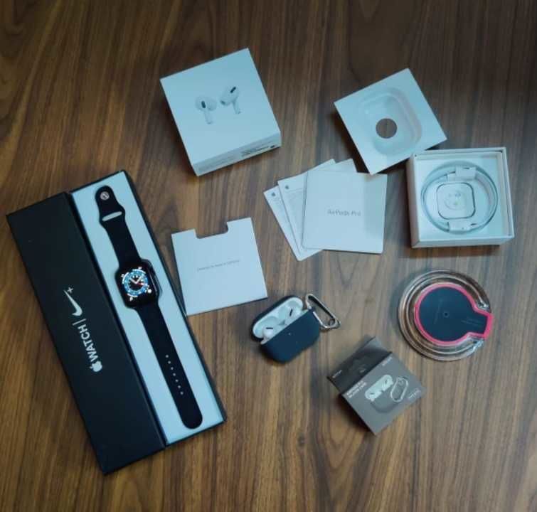 Airpods pro and watch combo uploaded by business on 4/27/2021