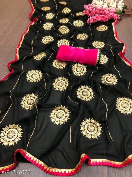 Georgette saree  uploaded by business on 4/27/2021