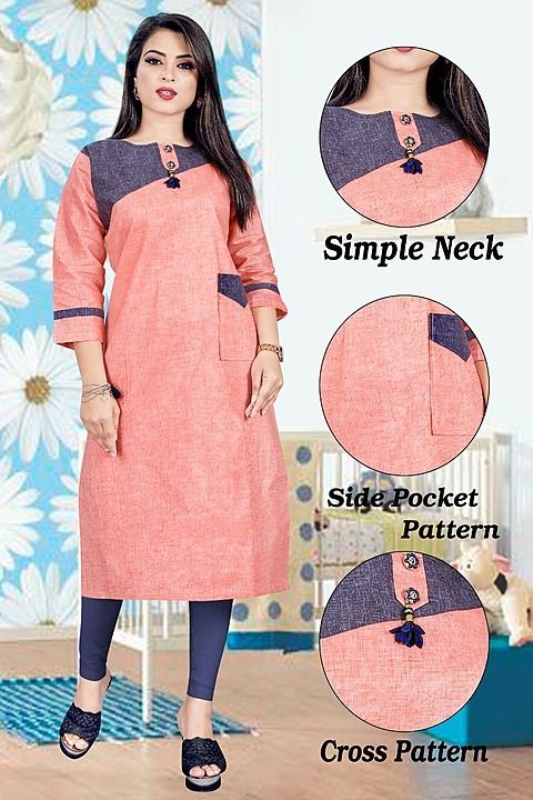 Post image Cotton kurti
New Cotton Kurti Collection
Fabric:- Cotton
Sleeves:- 3/4 Sleeves are included
Size:- M ,L,XL,XXL
Length:- 47
Type:- Stitched
Pattern:- Embroidery