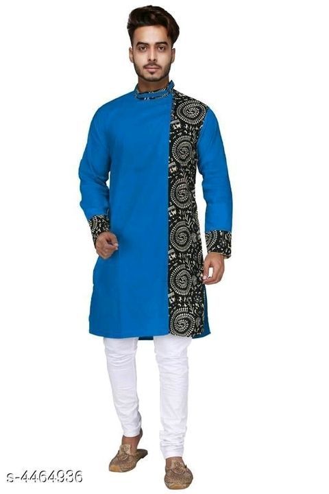 Post image Essential Men Kurtas

Fabric: Cotton
Sleeve Length: Long Sleeves
Pattern: Solid
Combo of: Single
Sizes:
XXXL (Chest Size: 46 in, Length Size: 46 in) 
XXL (Chest Size: 46 in, Length Size: 44 in) 
XL (Chest Size: 46 in, Length Size: 42 in) 
L (Chest Size: 44 in, Length Size: 40 in) 
M (Chest Size: 42 in, Length Size: 39 in)
S (Chest Size: 36 in, Length Size: 37 in)
XS (Chest Size: 34 in, Length Size: 30 in)
4XL (Chest Size: 48 in, Length Size: 48 in) 
5XL (Chest Size: 48 in, Length Size: 48 in)