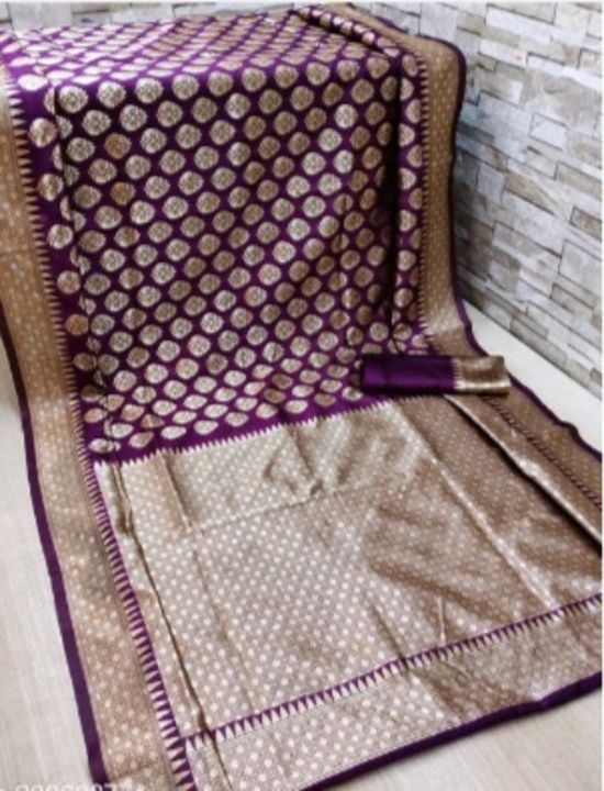Kanjivaram silk banarasi Saree  uploaded by All types of Garments & jewellery  on 4/28/2021