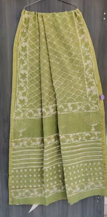 Post image Hand Block Printed Chanderi Silk Saree

✴Bagru Print
✴Natural and Vegetable Dye

Length: 6.50 mtrs including blouse

📲 Connect for rates: 7385522836

#handblockprinting #handblock
#handblockprints #chanderi #chanderisilk #sareeblouse #sareesofinstagram #sareefashion #chanderisarees #womenfashion #traditionalwear #ethnicwear #insiantextile #indianhandlooms #wholeseller #Retailer #exporter #onlineshopping #womeninbusiness #vocalforlocal