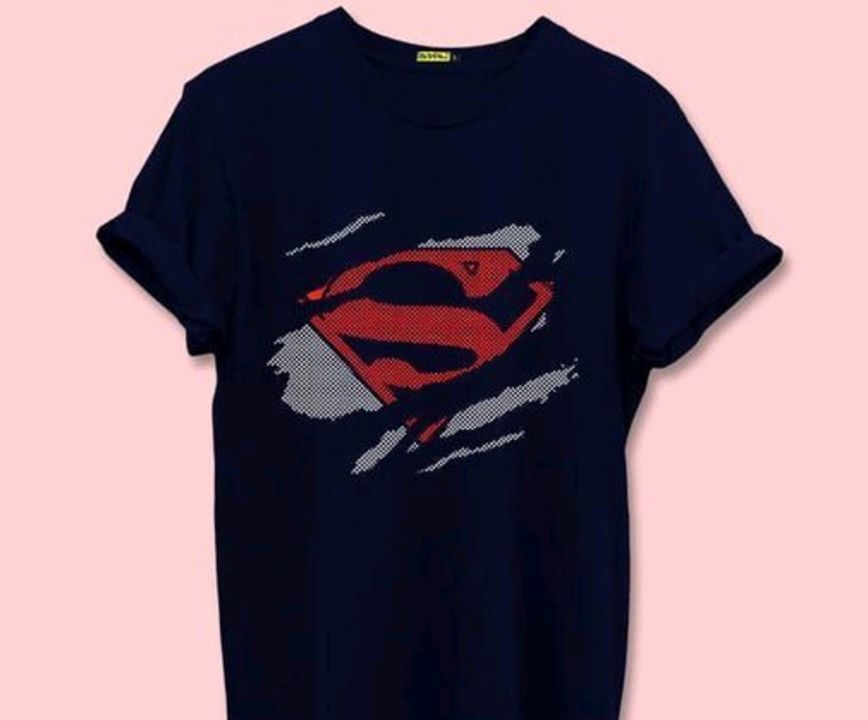 Men's super man printed t shirt uploaded by TANNYA TRADERS on 4/28/2021