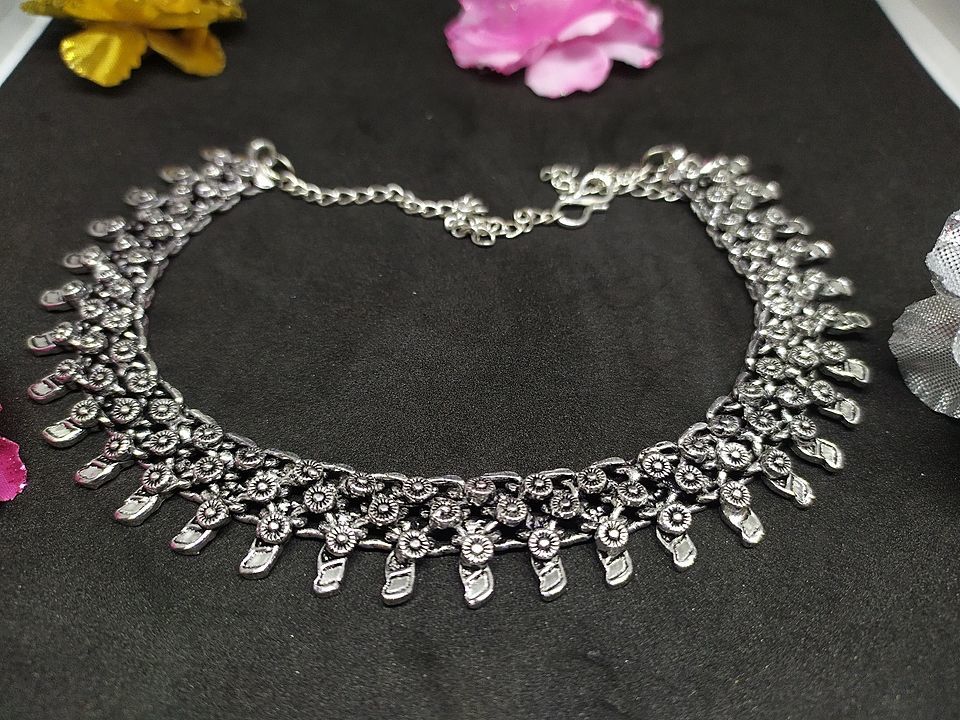 German silver necklace uploaded by Mutha jewellery on 7/29/2020