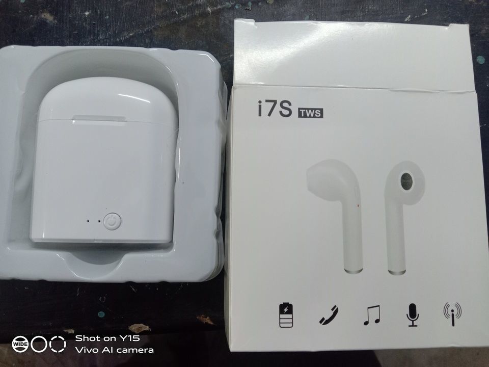 Buletooh Earbuds i7s good quality uploaded by business on 4/28/2021