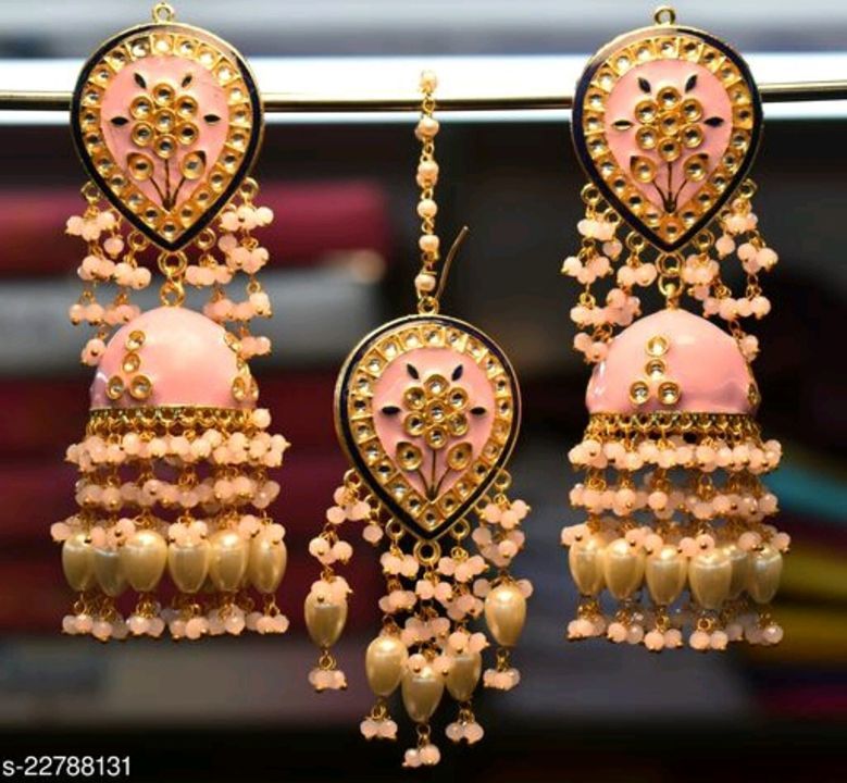 Chunky earrings  uploaded by Wholesale market place  on 4/28/2021