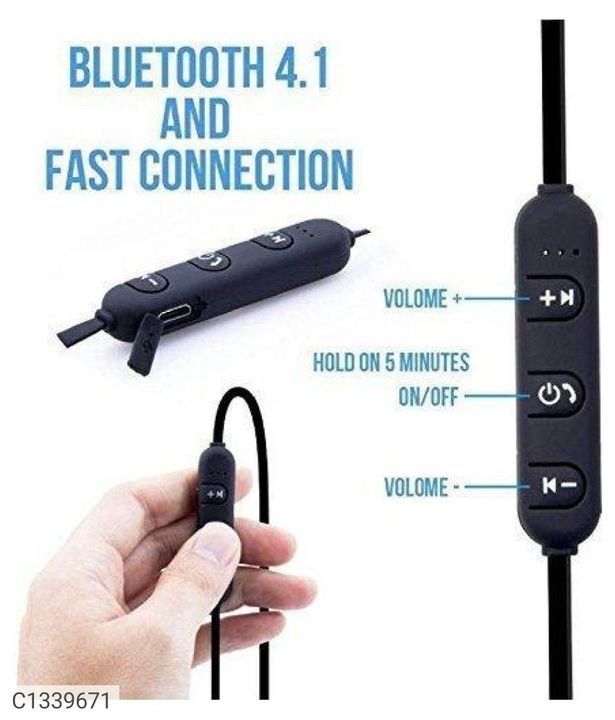 *Product Name:* Sports Portable Wireless Bluetooth Magnetic Neckband With Mic (Black)

*Details:*
De uploaded by ALLIBABA MART on 4/29/2021