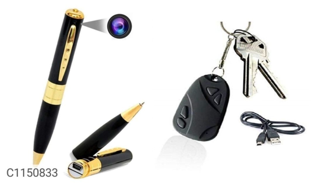 *Catalog Name:* Buy 1 Pen Spy Camera and Get 1 Key Chain Spy Camera

*Details:*
Description: It Has  uploaded by ALLIBABA MART on 4/29/2021
