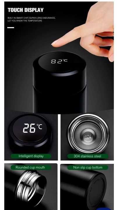 Product image with price: Rs. 450, ID: led-temperature-bottle-6ce7d993