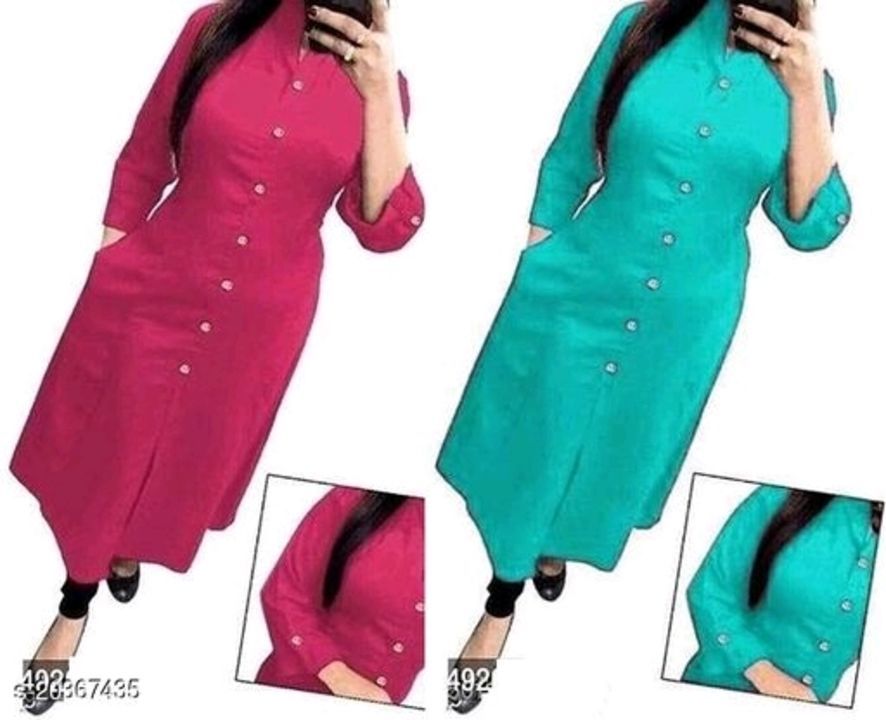 Combo of 2 kurti uploaded by Aayat collection on 4/29/2021