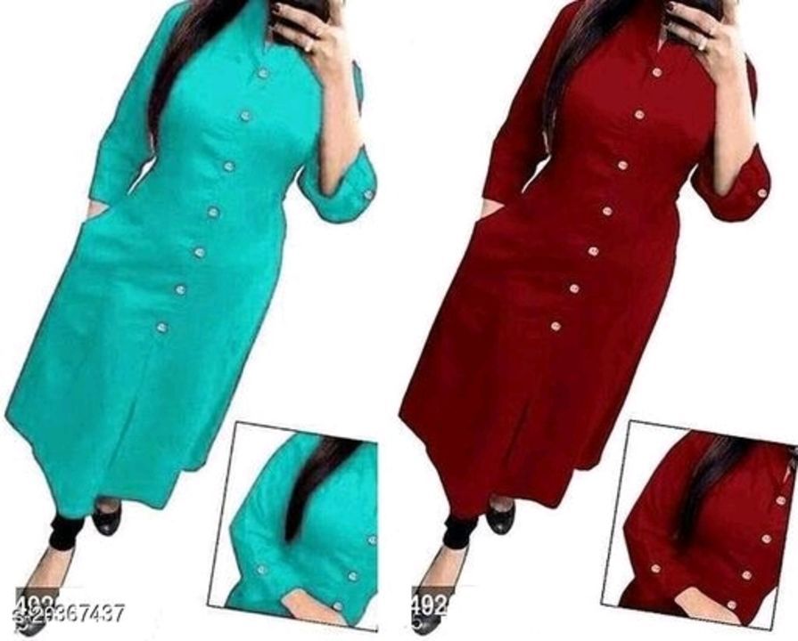 Combo of 2 kurti uploaded by Aayat collection on 4/29/2021