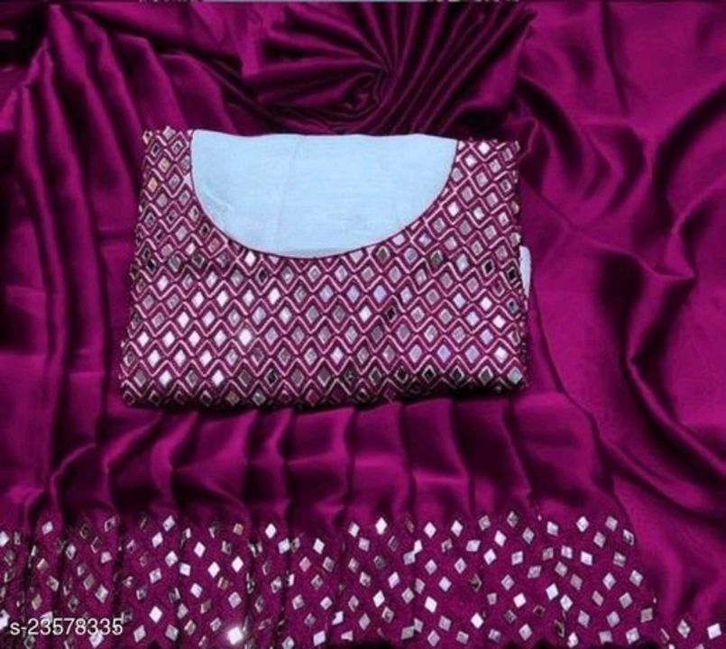 Trendy saree uploaded by Aayat collection on 4/29/2021