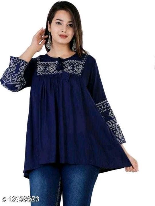 Fancy top for jeans uploaded by Aayat collection on 4/29/2021