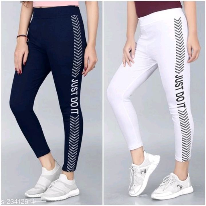 Cotton jeggings combo uploaded by Aayat collection on 4/29/2021