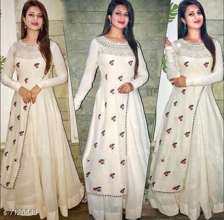 Catalog anarkali dress uploaded by Aayat collection on 4/29/2021