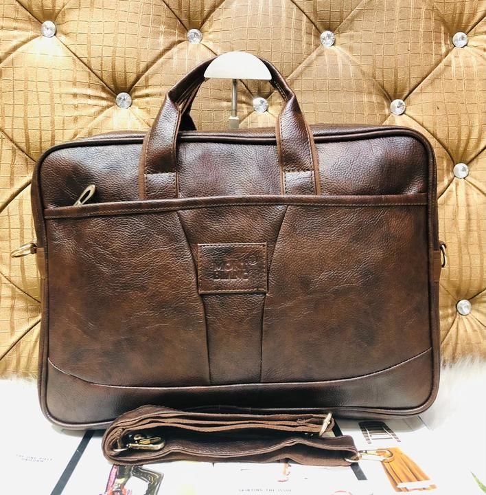 Mont Blanc imported style Laptop bag uploaded by Rakesh Textiles on 4/29/2021