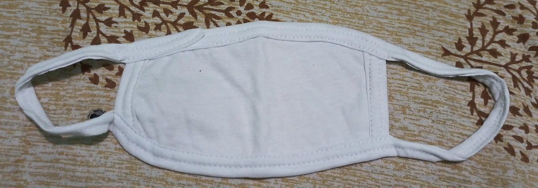 Cotton hoisery  2 layer face mask uploaded by Ravindra hoisery on 4/29/2021