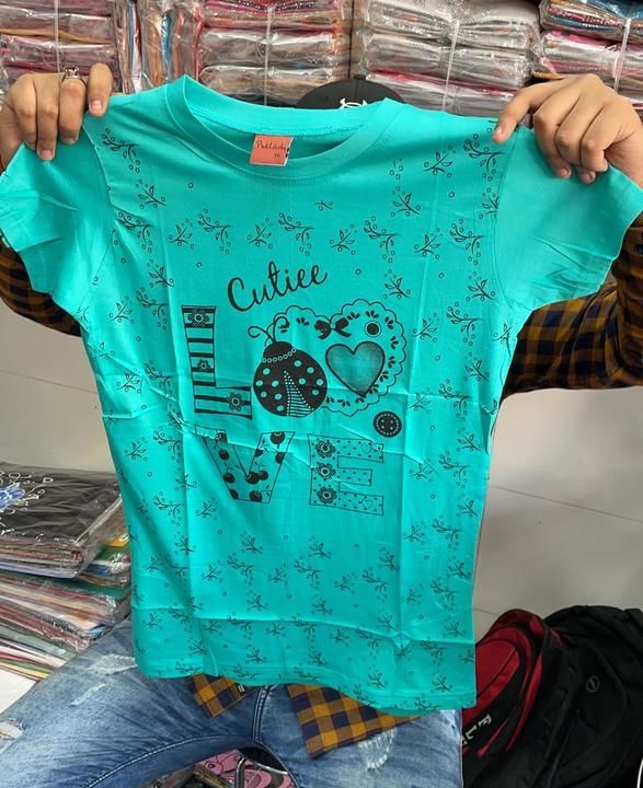 Girls t shirt uploaded by Jai teunram fashion on 4/29/2021