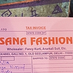 Business logo of Sana fashion