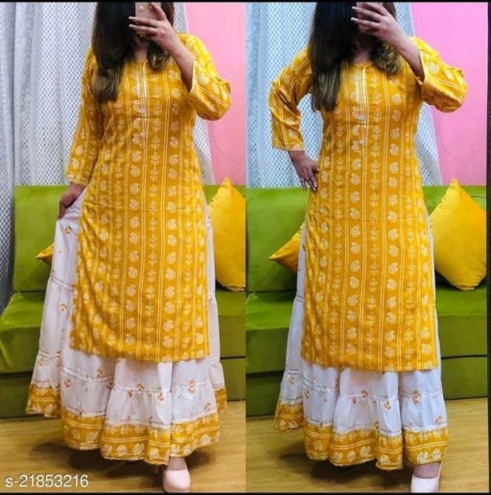 Latest kurta with skirt uploaded by Ayush collection on 4/29/2021