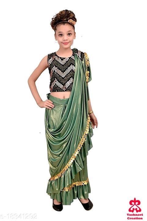 Catalog Name:*Tinkle Fancy Girls Frocks & Dresses*
Fabric: Silk
Sleeve Length: Three-Quarter Sleeves uploaded by Vaishnavi creation on 4/29/2021