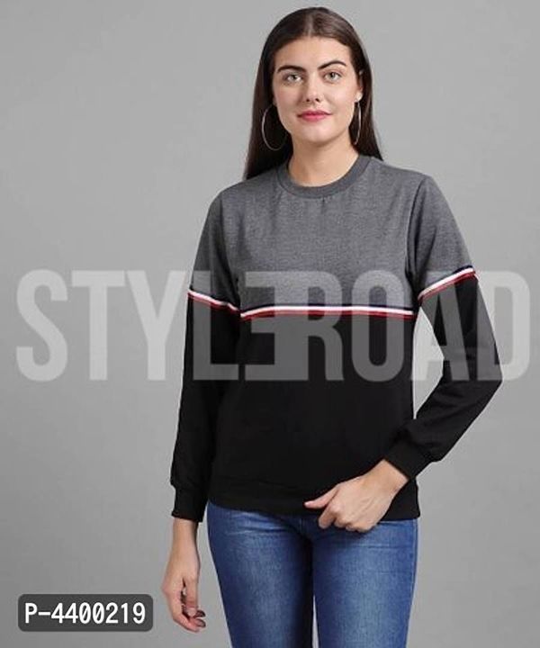 StyleRoad- Fleece Colour Sweatshirt uploaded by business on 4/29/2021