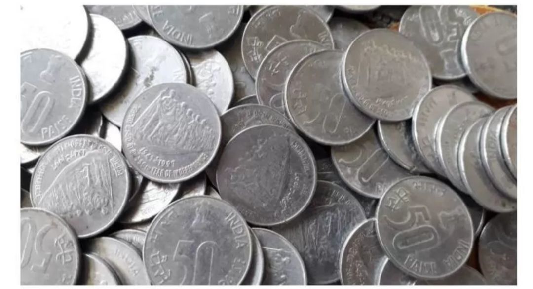 100 Coins LOT - 50 Paise - 1997 - 50th Year Of Independence - Steel Commemorative Coin India uploaded by business on 4/29/2021