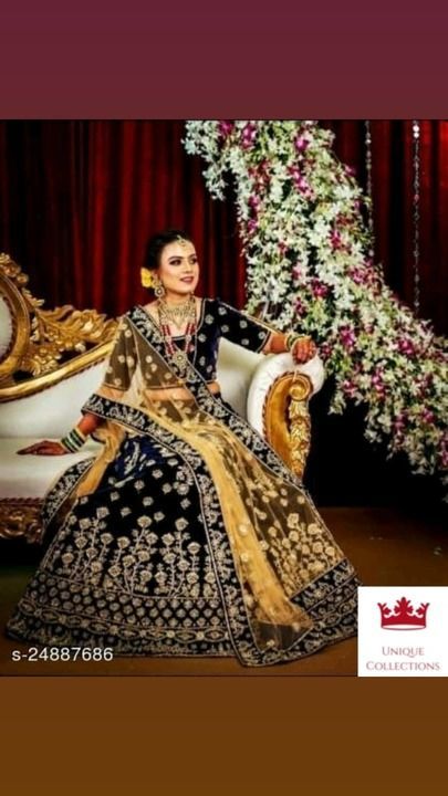 Catalog Name:*mantaij Graceful Women Lehenga uploaded by Unique collections on 4/29/2021
