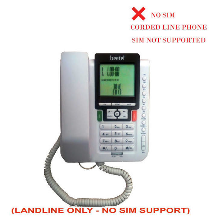 Beetel M71 Landline phone uploaded by Rajapuria communication on 4/29/2021