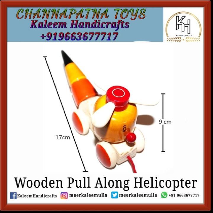 Wooden Push Helicopter / Chip Chop uploaded by business on 4/29/2021