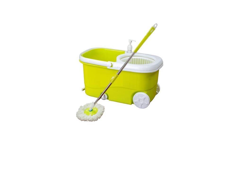 Elegant Spin Mop Bucket with Easy Wheels with Plastic Wringer

 uploaded by business on 4/29/2021