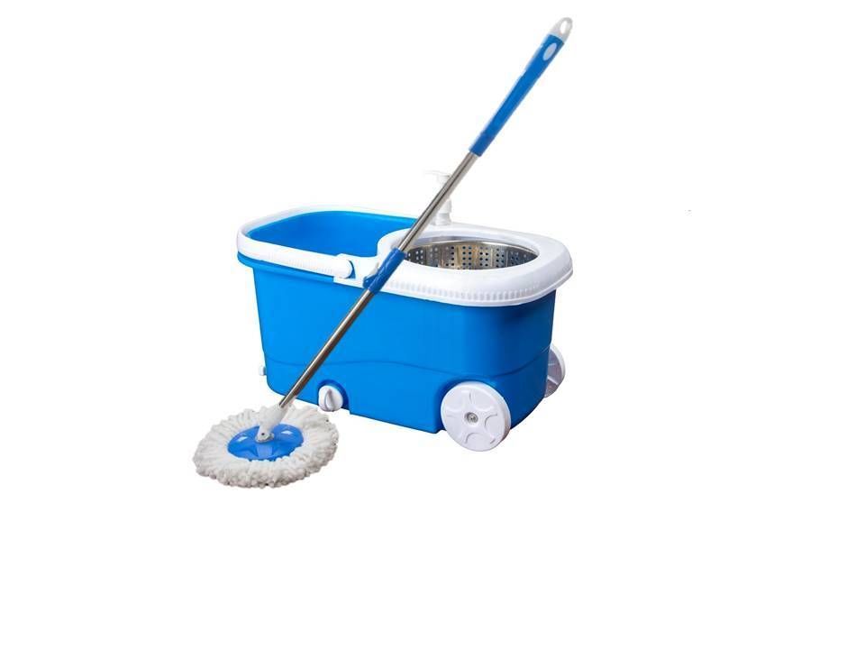 Elegant Spin Mop Bucket with Easy Wheels with Steel Wringer

 uploaded by business on 4/29/2021