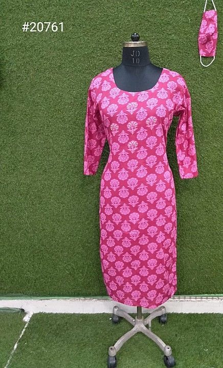 Shivay Collection presnents a design er kurtis on wholesale prices with mask in variant 4 cols.  uploaded by business on 7/30/2020