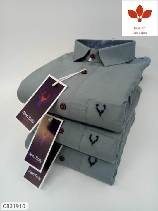 *Catalog Name:* Cotton Solid Slim Fit Casual Shirts

*Details:*
Description: It has 1 Piece of Copy  uploaded by Top fashion trends on 4/29/2021