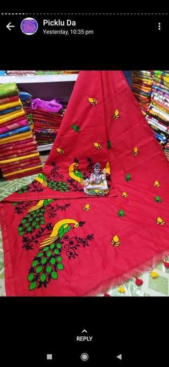 Sokuntala handloom saree uploaded by Fulia handloom manufacture on 4/29/2021