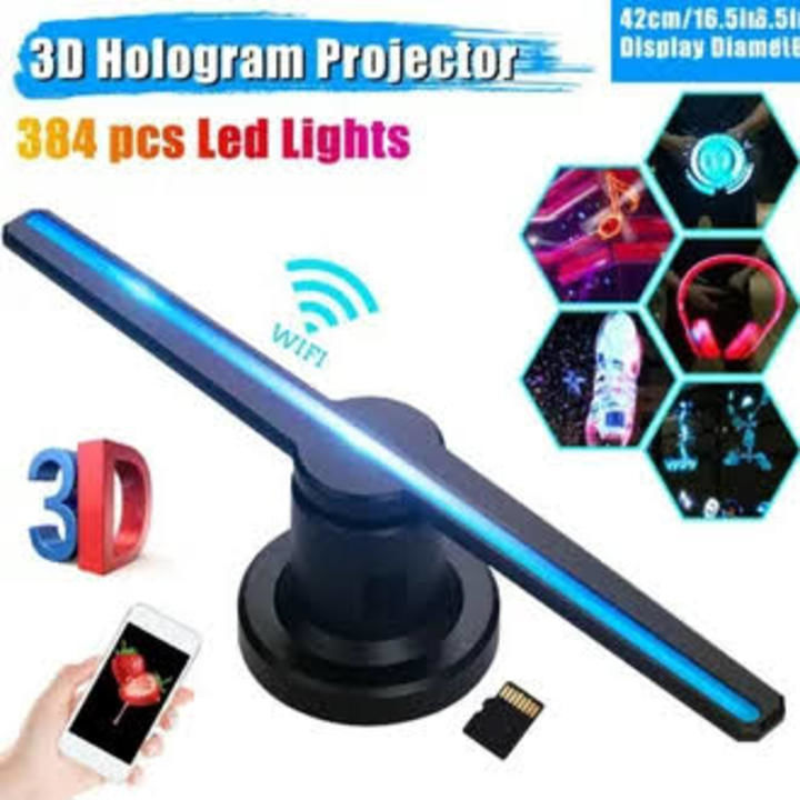3d hologram fan with wifi 384led uploaded by vishwa-vibha electronics on 4/29/2021
